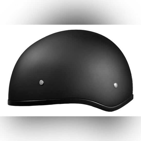 Daytona MotorcycleโHalf Skull Cap-Lightweight & Stylish DOT Approved Adults - Picture 2 of 8